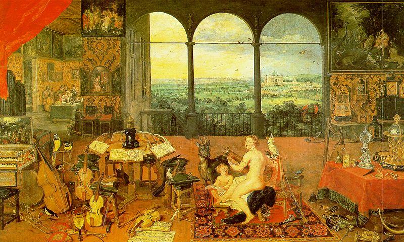Jan Brueghel The Sense of Hearing Germany oil painting art